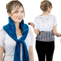 microwavable heating wrap for neck and back with different color choice